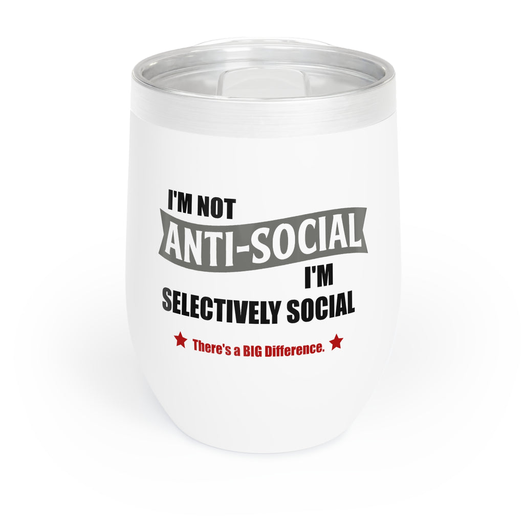 Wine Tumbler For The Selectively Social