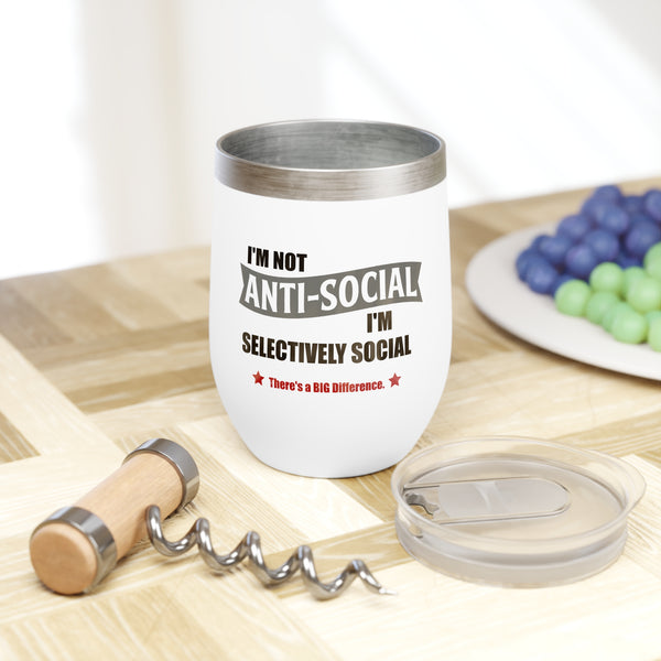 Wine Tumbler For The Selectively Social
