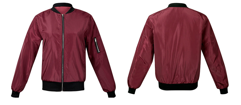 Lightweight Unisex Bomber Jacket
