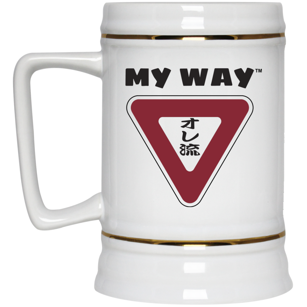 My Way Beer Stein - 22 oz