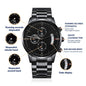 MIT-Inspired Chronograph Watch