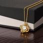 Always And Forever Love Knot Necklace