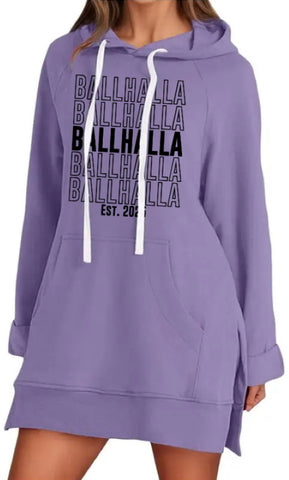 GSV-Inspired Mid-Length Oversized Hoodie