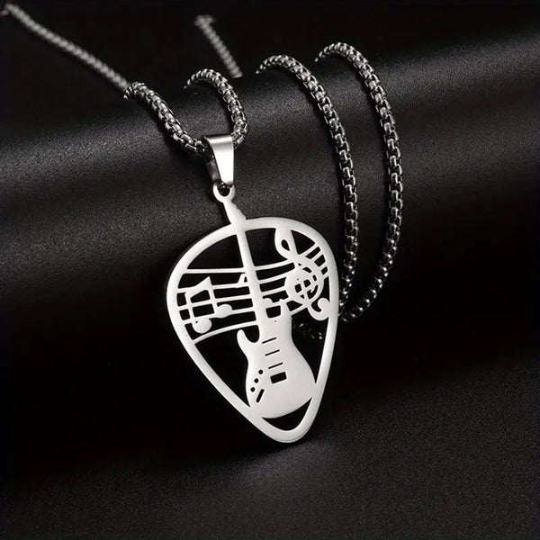 Guitar Pendant Necklace