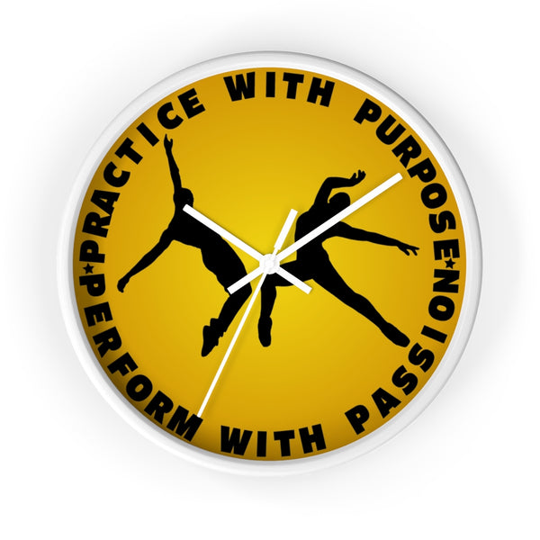 PWP Wall Clock (Black & Gold)