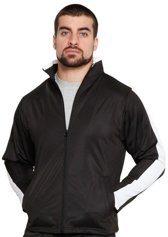 Tricot Track Style Warm-Up Jacket