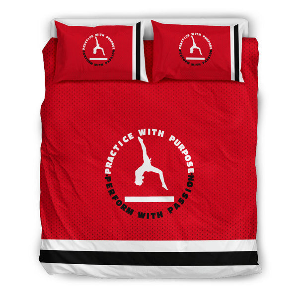 Gymnastics-Themed Bedding Set