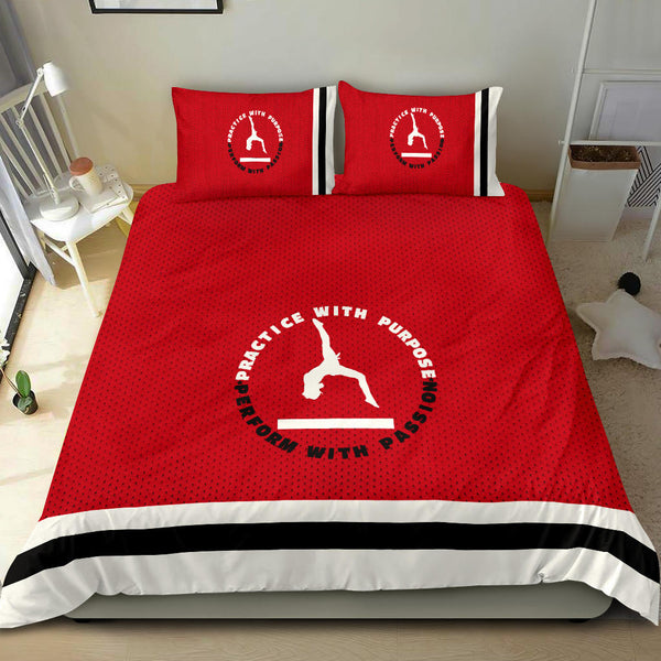 Gymnastics-Themed Bedding Set