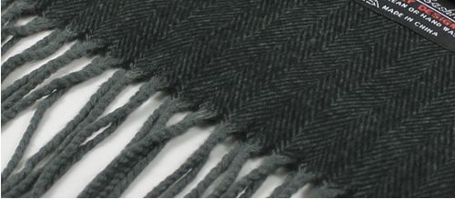 Cashmere Feel Herringbone Scarf/Muffler 