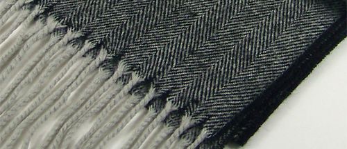 Cashmere Feel Herringbone Scarf/Muffler 