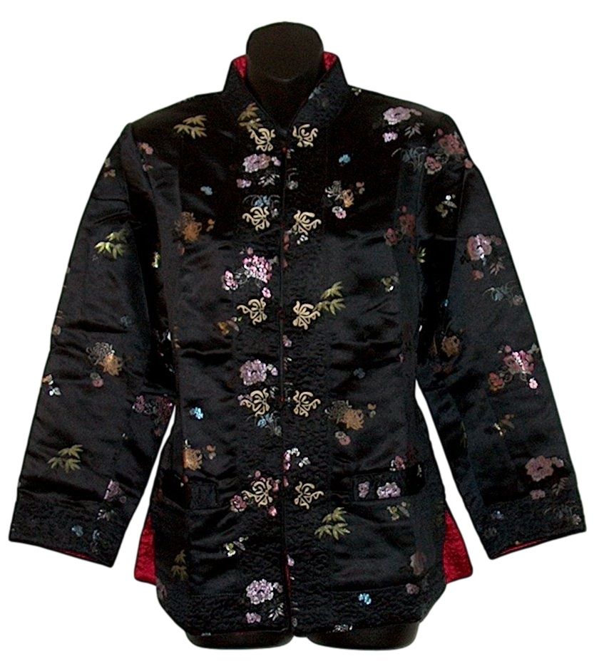 Chinese Style Brocade Reversible Jacket