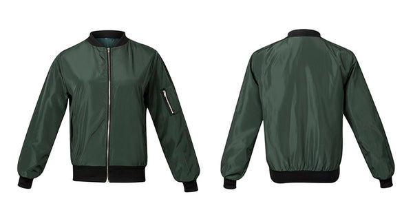 Lightweight Unisex Bomber Jacket