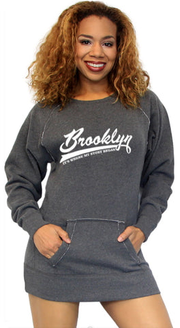 Ladies' Oversized Sweatshirt Tunic