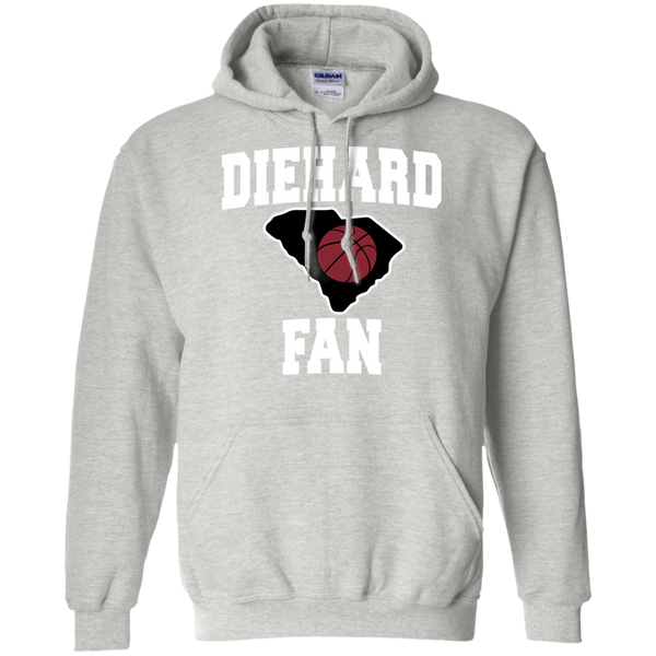 S. Carolina BBall Diehard Fan Pullover Hoodie 8 oz.