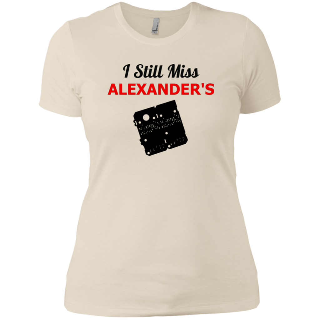 I Still Miss Alexander's Ladies' Boyfriend T-Shirt 2