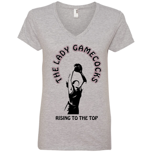 Lady Gamecocks Women's Basketball-Inspired V-Neck T-Shirt