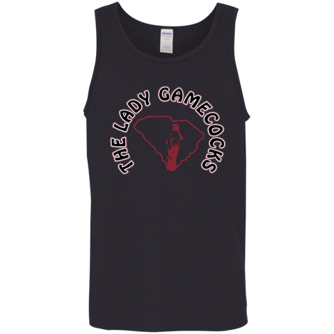 Lady Gamecocks Women's Basketball-Inspired Unisex 5.3 oz Cotton Tank Top