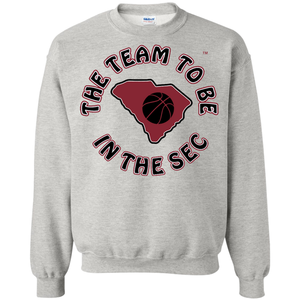 Gildan S. Carolina BBall The Team To Be Crewneck Pullover Sweatshirt  8 oz.