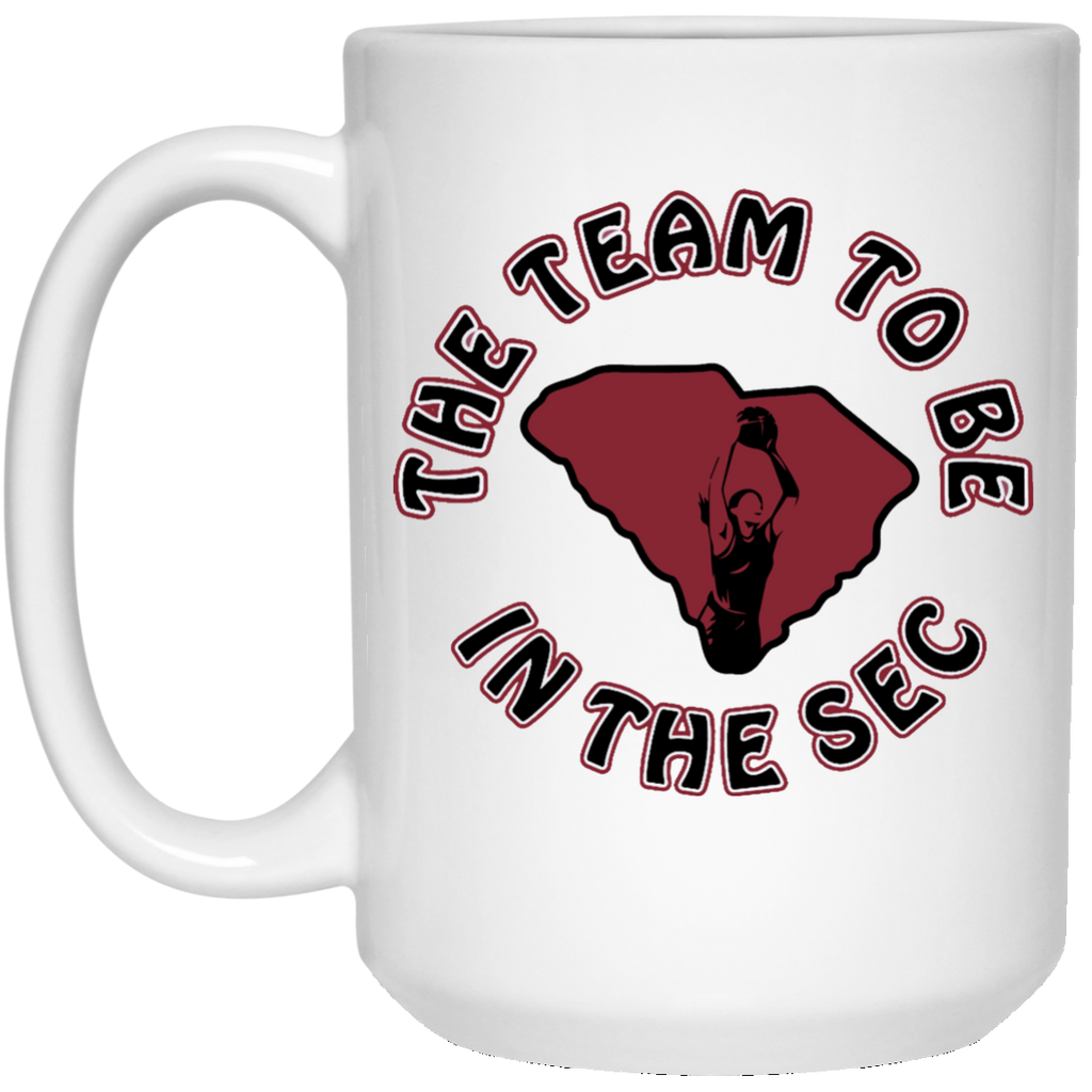 15 oz. S. Carolina The Team To Be White Mug