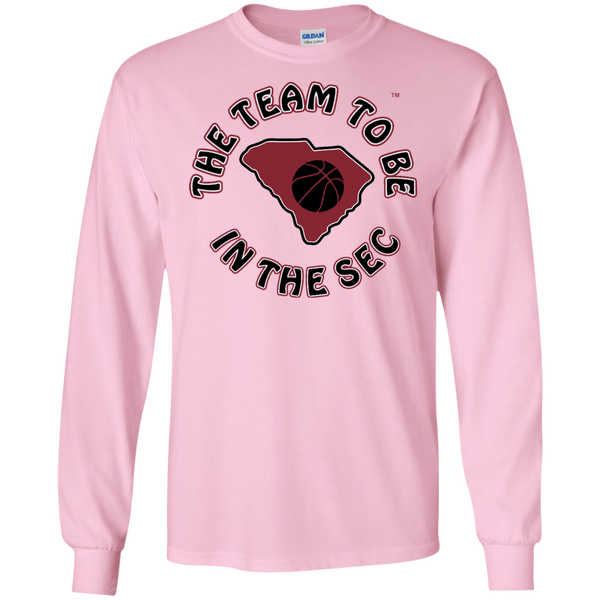 Gildan S. Carolina BBall The Team To Be LS Ultra Cotton T-Shirt