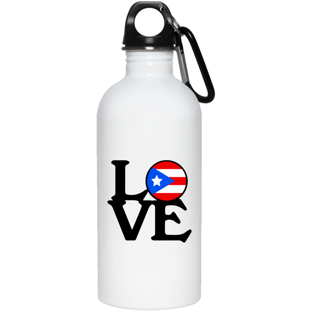 Love PR/Boricua Stainless Steel Water Bottle