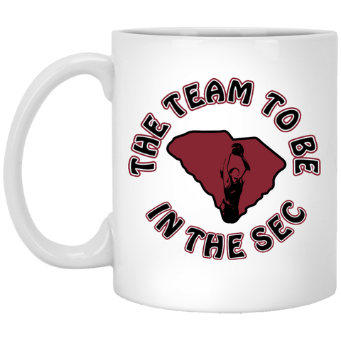 S. Carolina The Team To Be 11 oz. White Mug