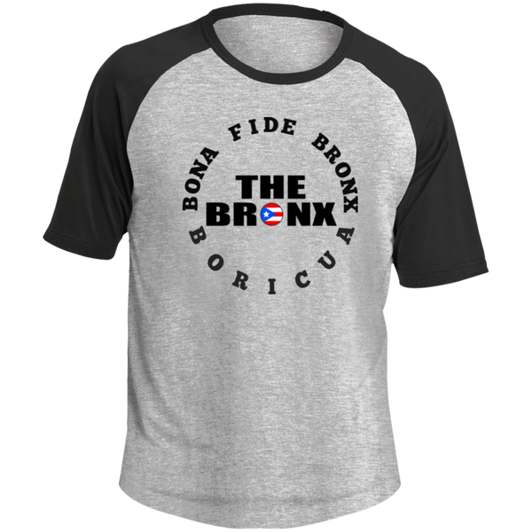 Bona Fide Bronx Boricua Colorblock Raglan Jersey 1