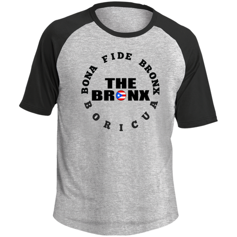 Bona Fide Bronx Boricua Colorblock Raglan Jersey 1