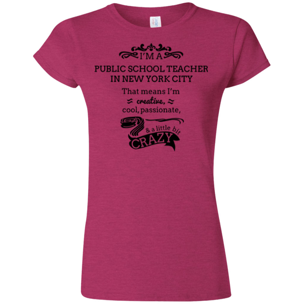 NYC Teacher Gildan Softstyle Ladies' T-Shirt