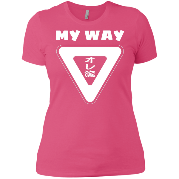 My Way Next Level Ladies' Boyfriend T-Shirt
