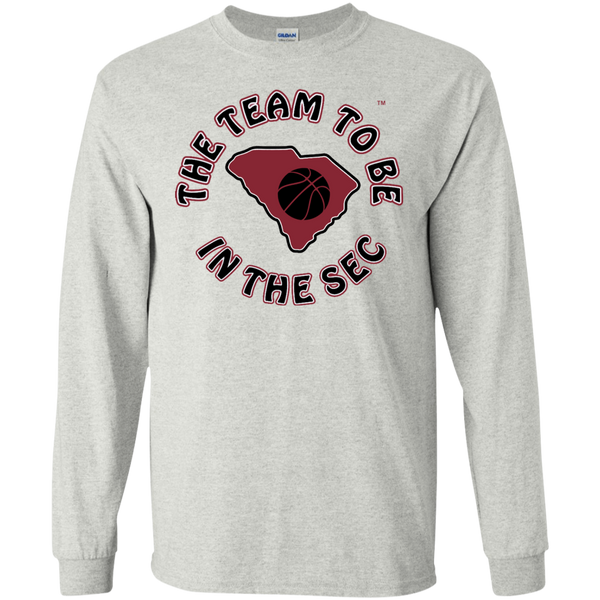 Gildan S. Carolina BBall The Team To Be LS Ultra Cotton T-Shirt