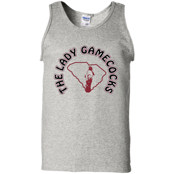 Lady Gamecocks Women's Basketball-Inspired Unisex Cotton Tank Top