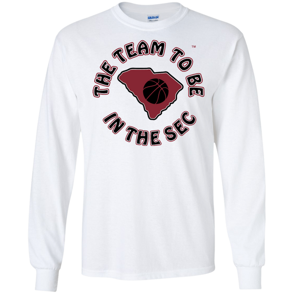Gildan S. Carolina BBall The Team To Be LS Ultra Cotton T-Shirt