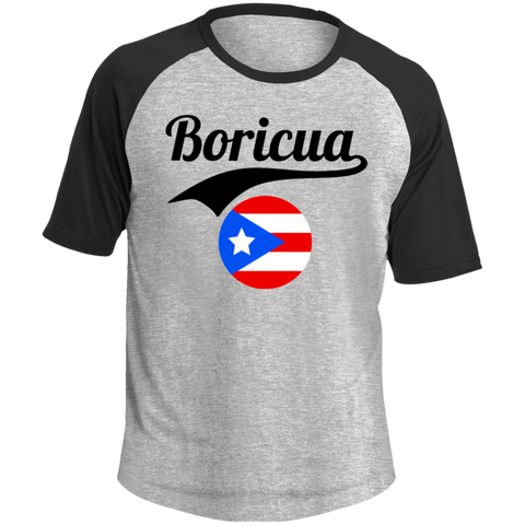 Boricua SS Colorblock Raglan Jersey