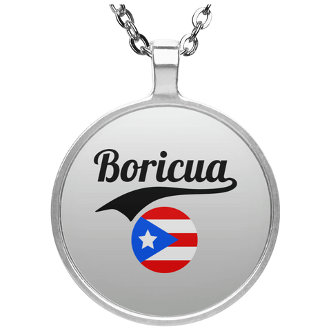 Boricua Circle Necklace