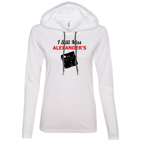 I Still Miss Alexander's Ladies' LS T-Shirt Hoodie 2