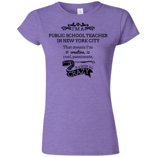 NYC Teacher Gildan Softstyle Ladies' T-Shirt