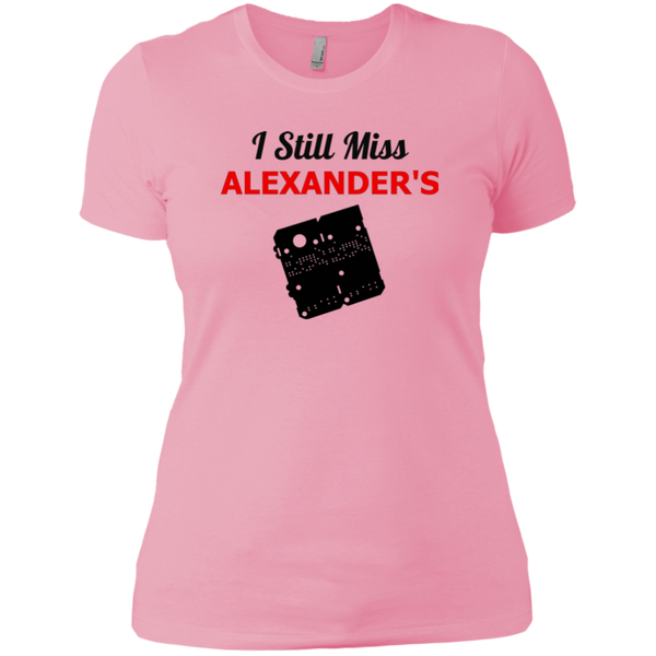 I Still Miss Alexander's Ladies' Boyfriend T-Shirt 2