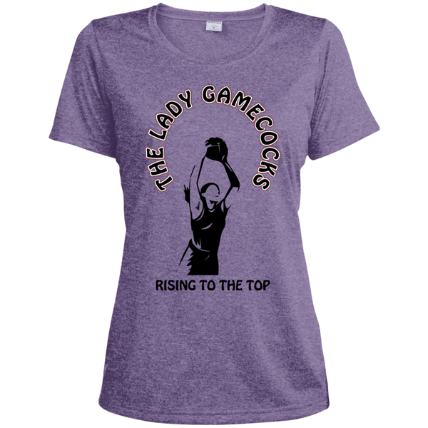 Lady Gamecocks Women's Basketball-Inspired Heather Moisture-Wicking T-Shirt