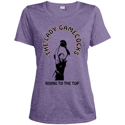 Lady Gamecocks Women's Basketball-Inspired Heather Moisture-Wicking T-Shirt