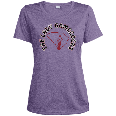 Lady Gamecocks Women's Basketball-Inspired Heather Dri-Fit Moisture-Wicking T-Shirt