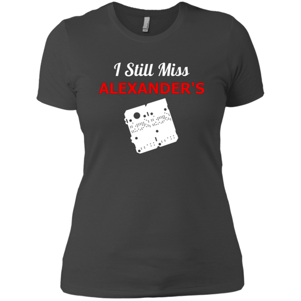 I Still Miss Alexander's Ladies' Boyfriend T-Shirt