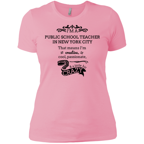 NYC Teacher Ladies' Boyfriend T-Shirt