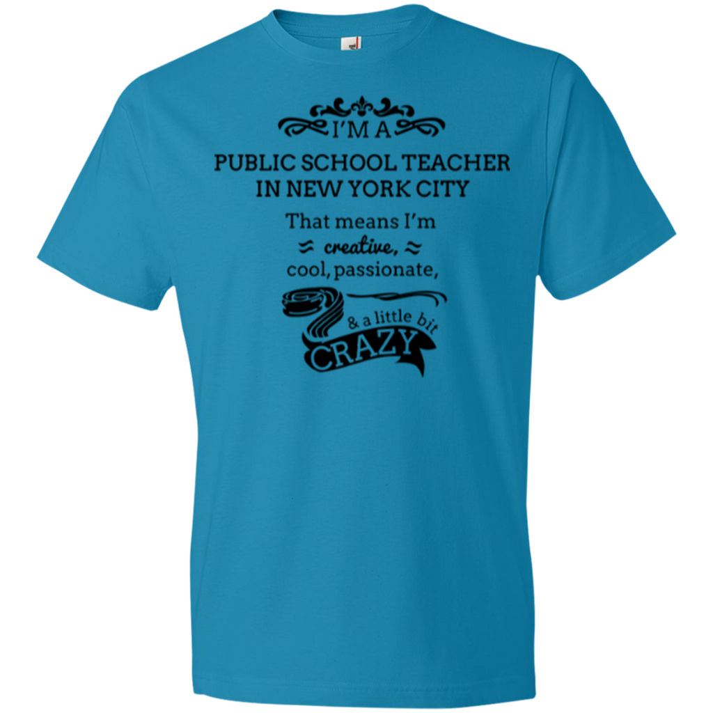 NYC Teacher Anvil Lightweight T-Shirt