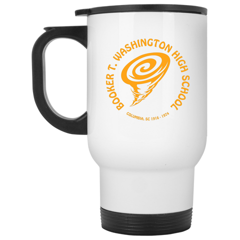 Booker T. Washington High White Travel Mug