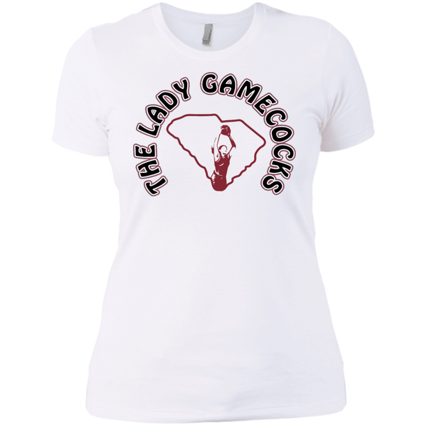 Lady Gamecocks Women's Basketball-Inspired Boyfriend T-Shirt