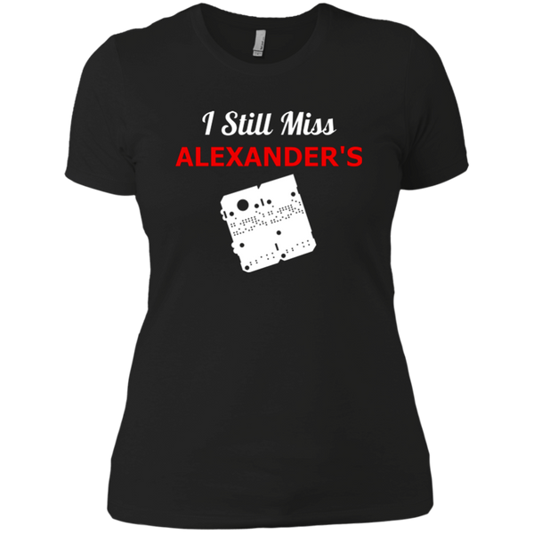 I Still Miss Alexander's Ladies' Boyfriend T-Shirt