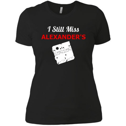 I Still Miss Alexander's Ladies' Boyfriend T-Shirt