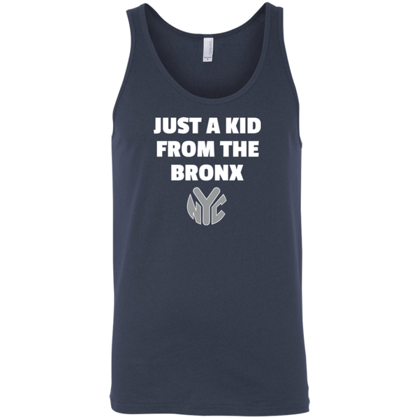 Just A Kid From The Bronx Bella + Canvas Unisex Tank 1