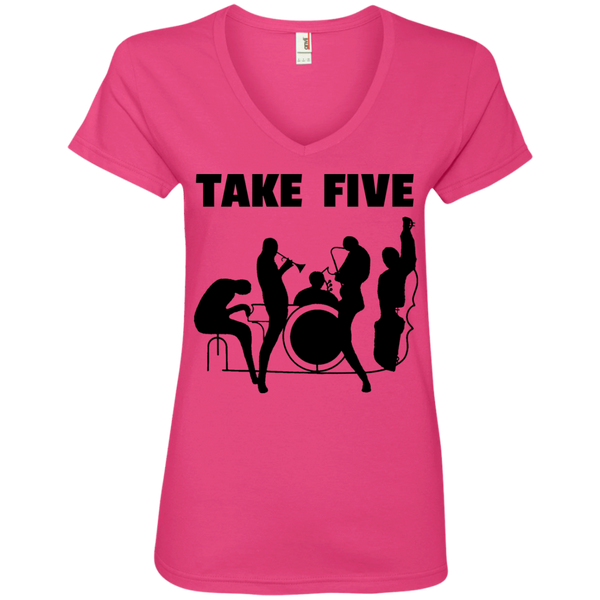 Ladies' V-Neck Tee
